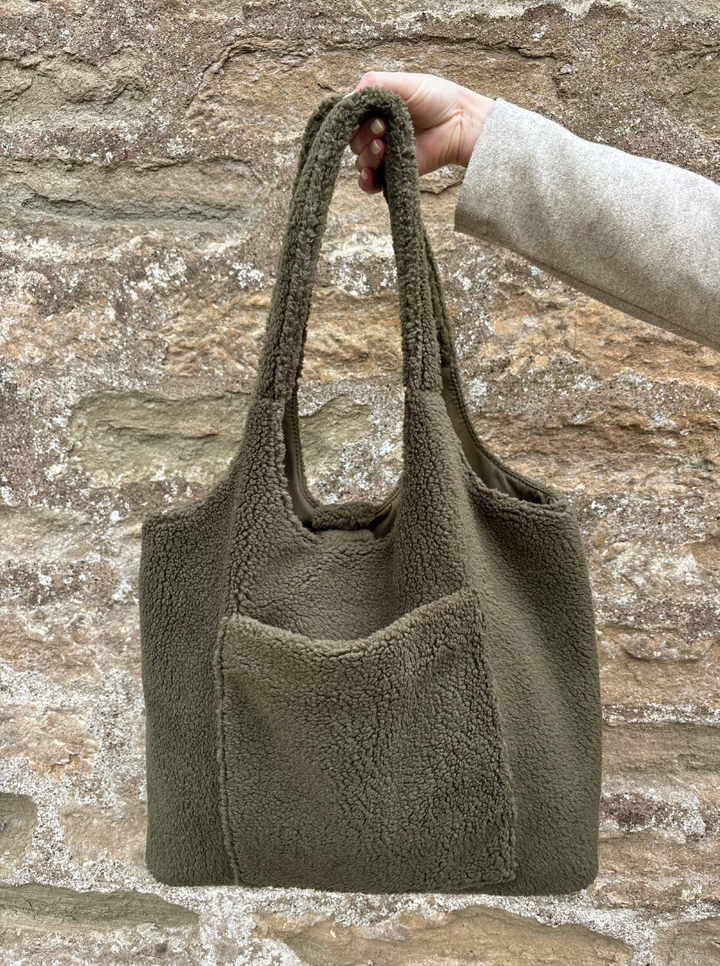 Mabel & Fox - Teddy Tote Bag - Forest - Mabel & Fox