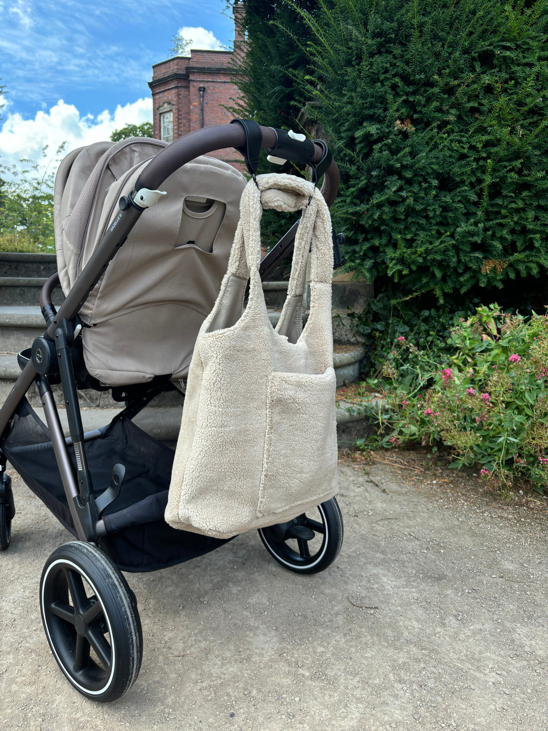 Mabel & Fox - Teddy Tote Bag - Milk - Mabel & Fox