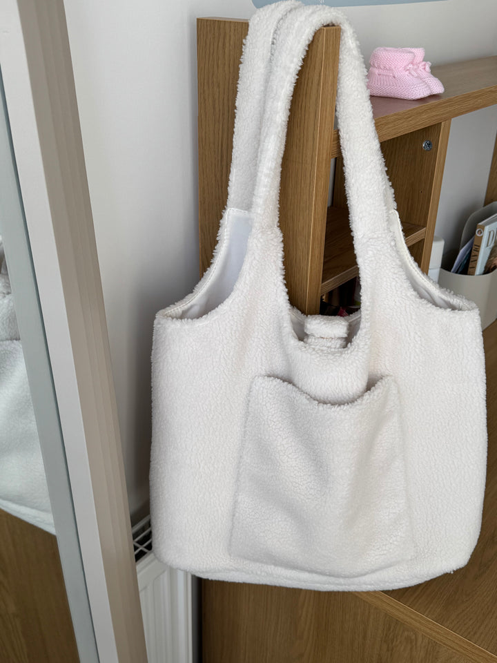 Mabel & Fox - Teddy Tote Bag - Milk - Mabel & Fox
