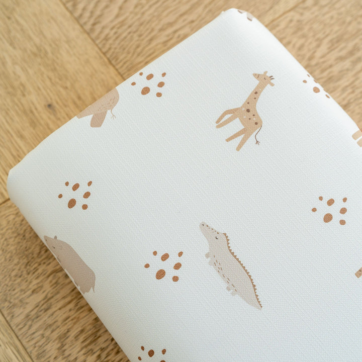 Mabel & Fox - Travel Changing Mat - Boho Safari - Mabel & Fox