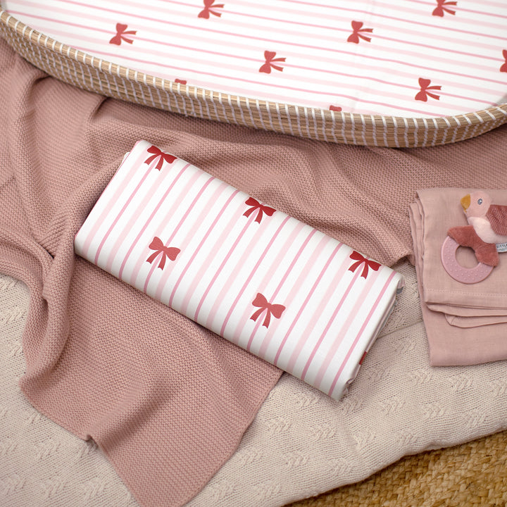 Mabel & Fox - Travel Changing Mat - Bow Cute - Mabel & Fox