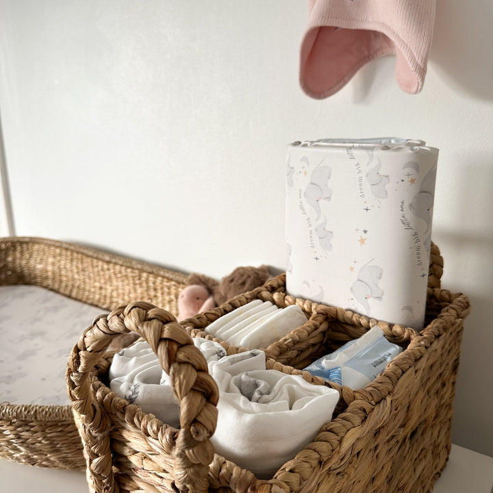 Mabel & Fox - Travel Changing Mat - Elephants - Mabel & Fox