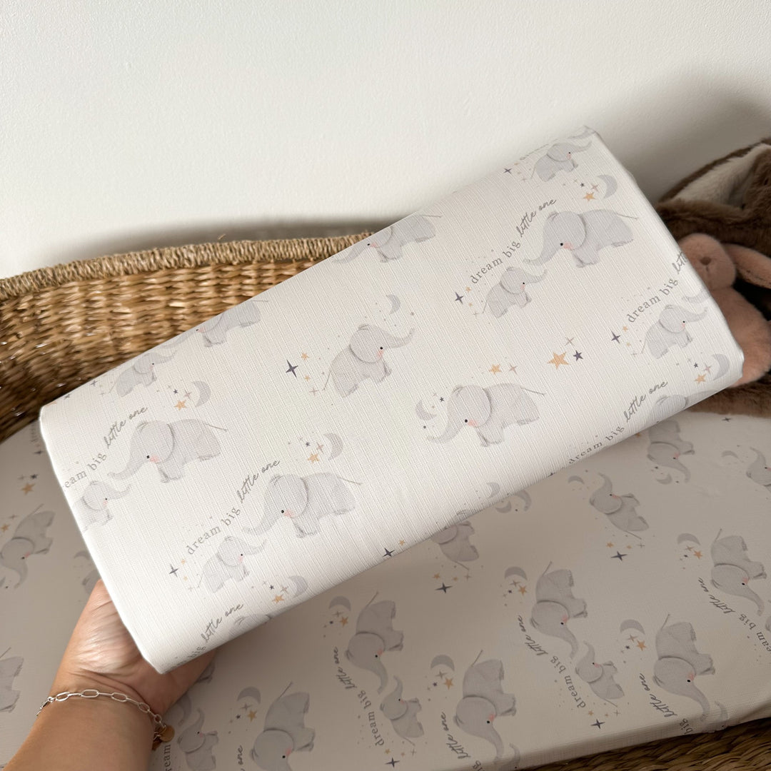 Mabel & Fox - Travel Changing Mat - Elephants - Mabel & Fox
