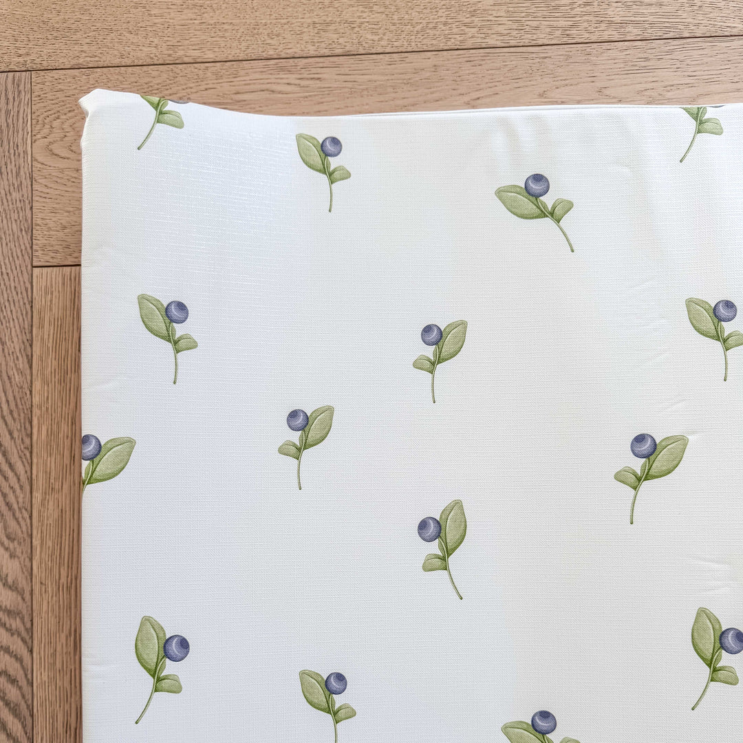 Mabel & Fox - Wedge Baby Changing Mat - Berry Cute - Mabel & Fox