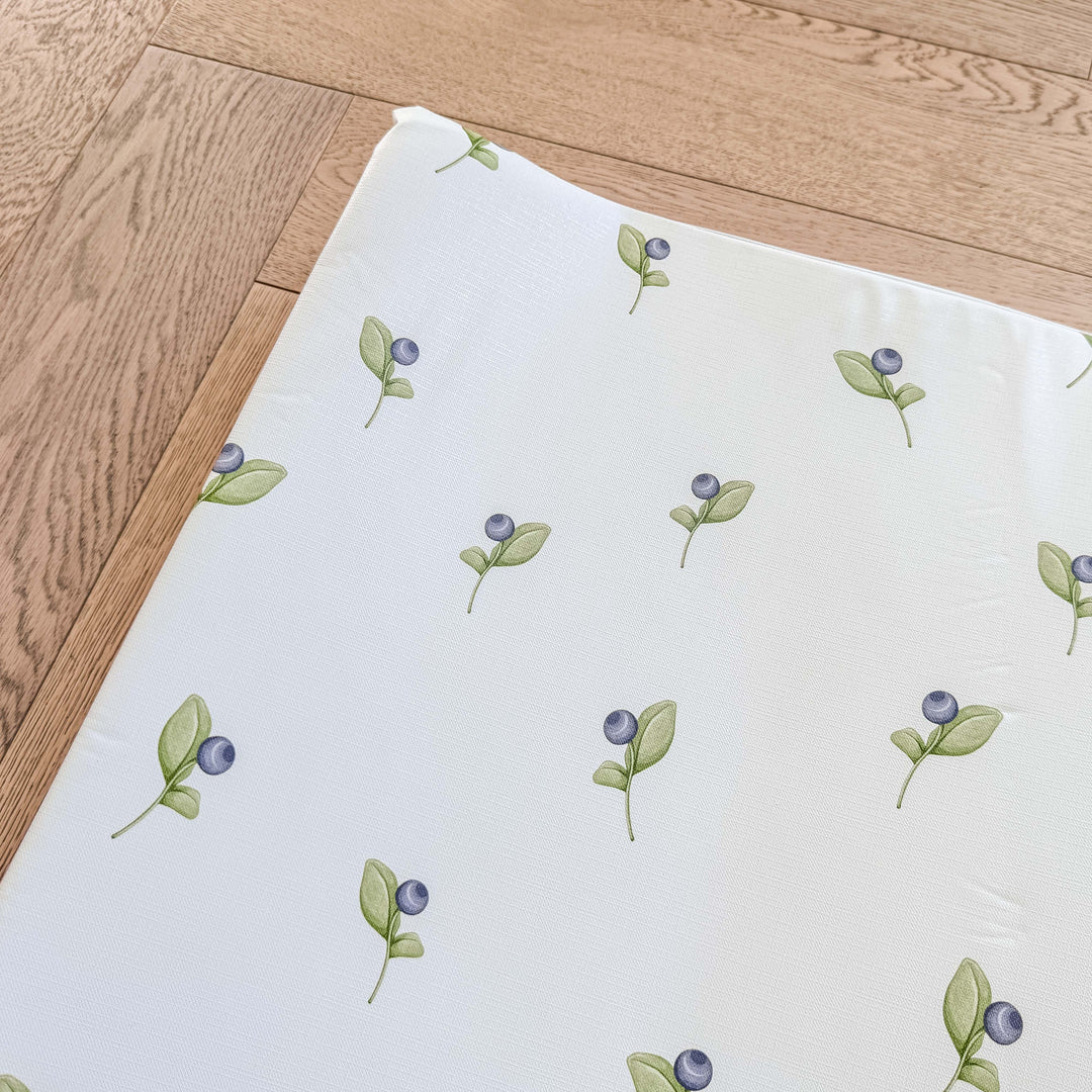 Mabel & Fox - Wedge Baby Changing Mat - Berry Cute - Mabel & Fox