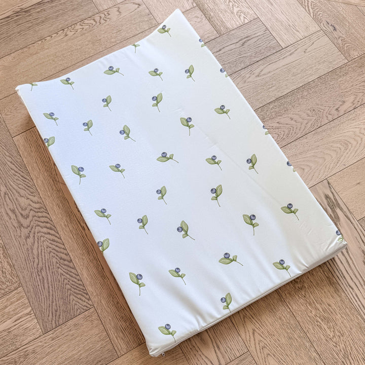 Mabel & Fox - Wedge Baby Changing Mat - Berry Cute - Mabel & Fox