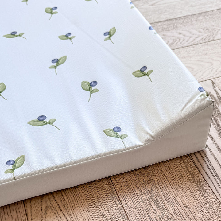 Mabel & Fox - Wedge Baby Changing Mat - Berry Cute - Mabel & Fox