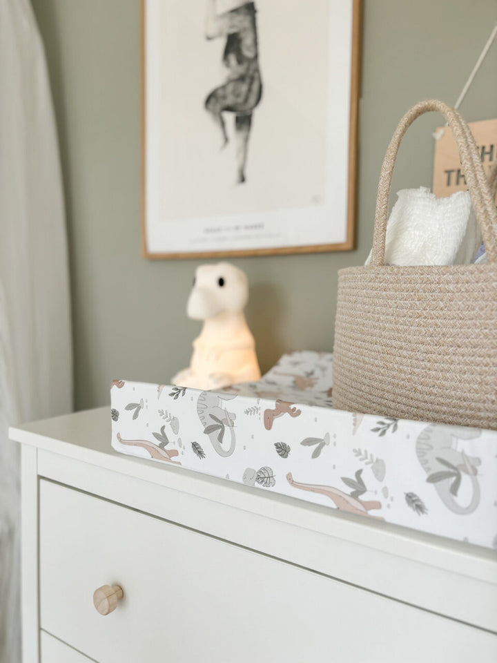 Mabel & Fox - Wedge Baby Changing Mat - Dinosaurs - Mabel & Fox