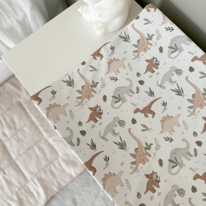 Mabel & Fox - Wedge Baby Changing Mat - Dinosaurs - Mabel & Fox