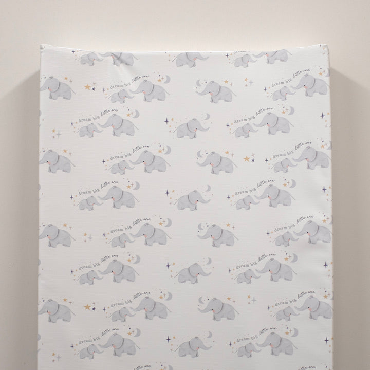 Mabel & Fox - Wedge Baby Changing Mat - Elephants - Mabel & Fox