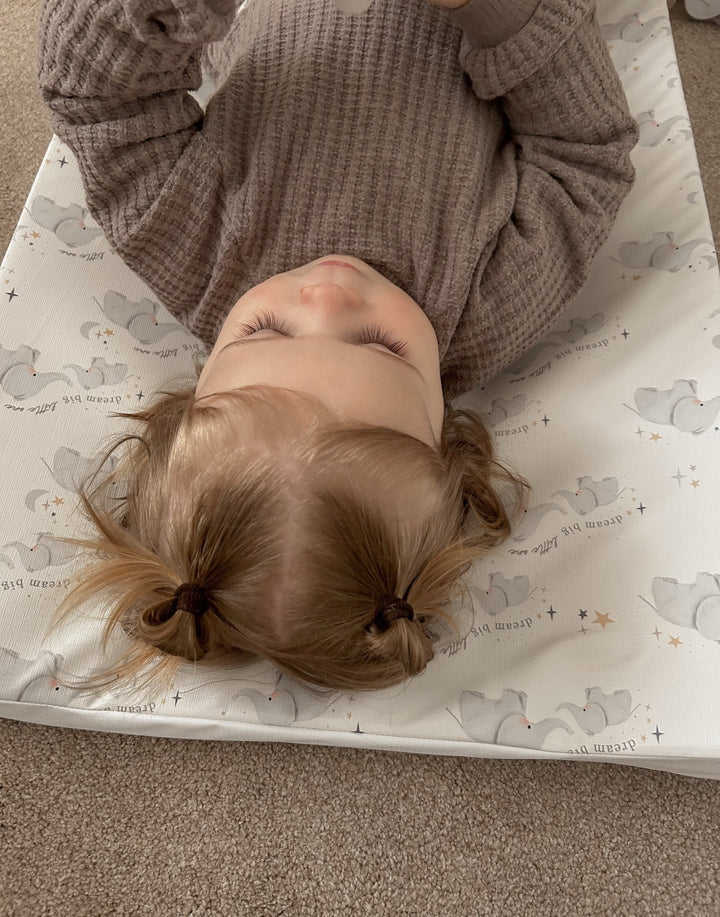 Mabel & Fox - Wedge Baby Changing Mat - Elephants - Mabel & Fox