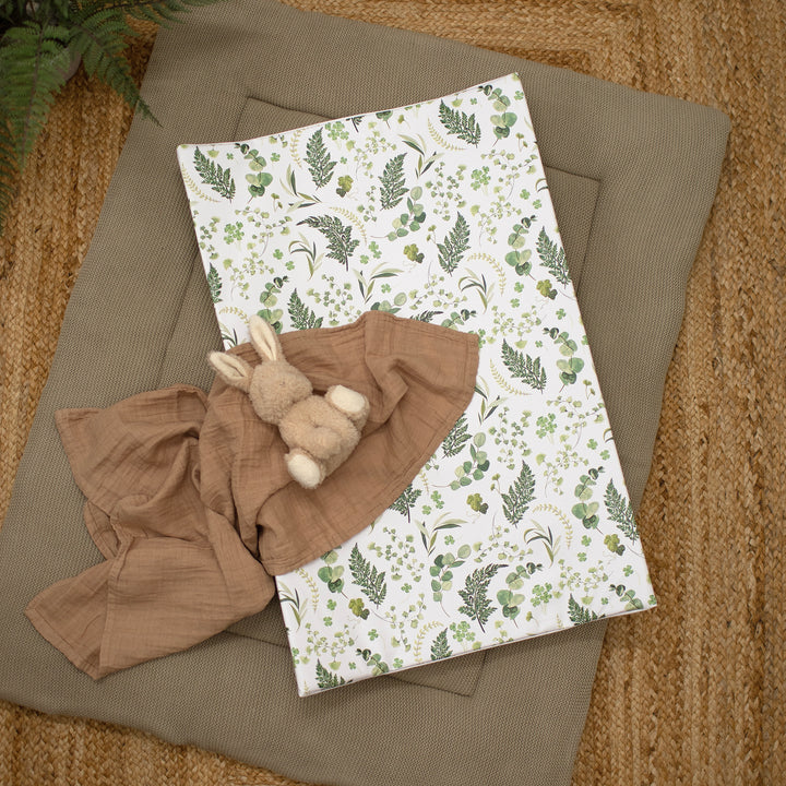 Mabel & Fox - Wedge Baby Changing Mat - Evergreen - Mabel & Fox