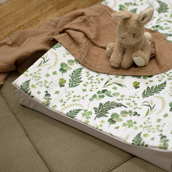 Mabel & Fox - Wedge Baby Changing Mat - Evergreen - Mabel & Fox