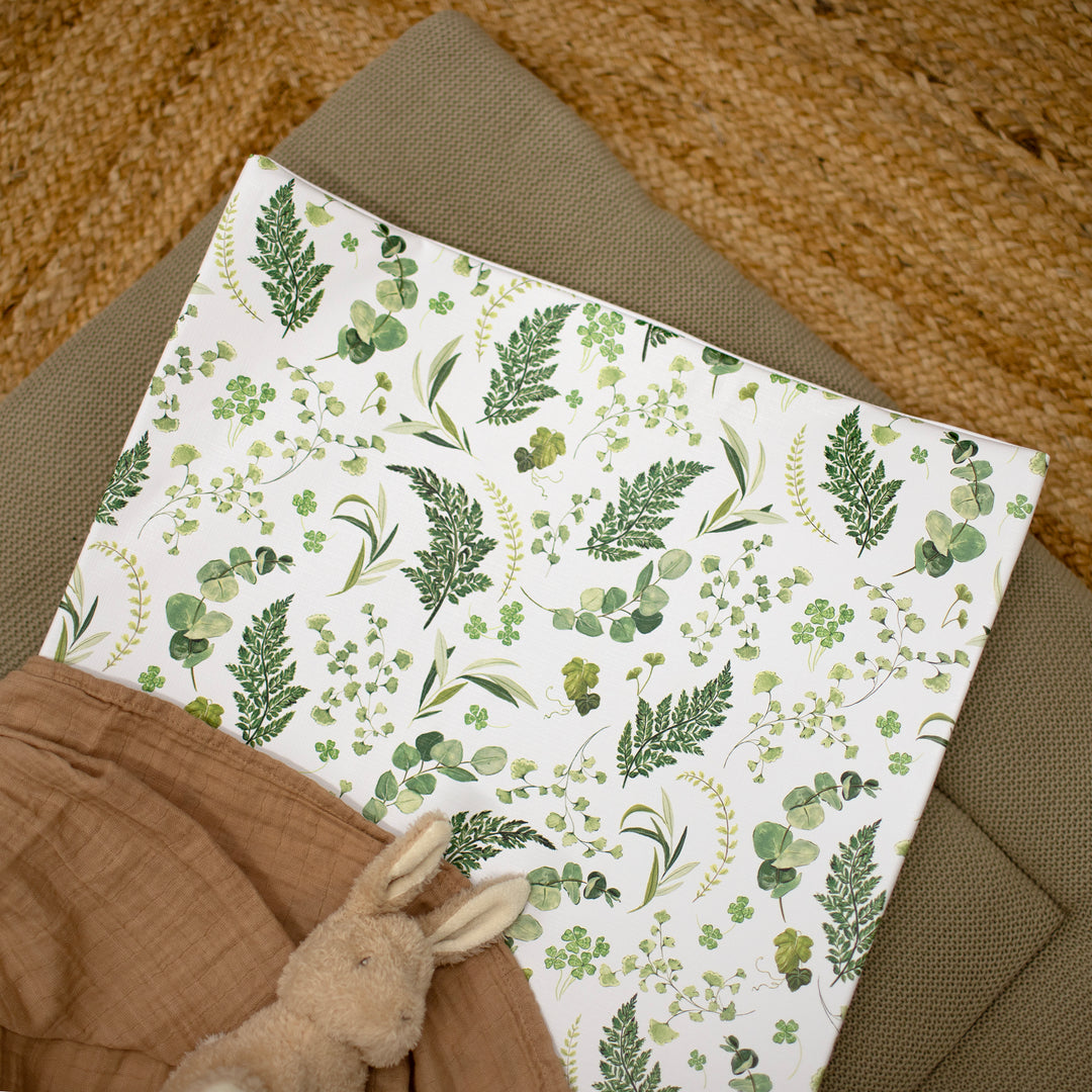 Mabel & Fox - Wedge Baby Changing Mat - Evergreen - Mabel & Fox