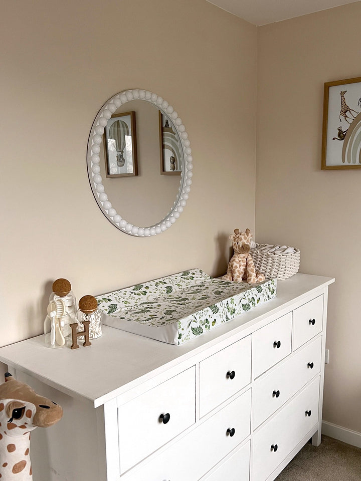 Mabel & Fox - Wedge Baby Changing Mat - Evergreen - Mabel & Fox