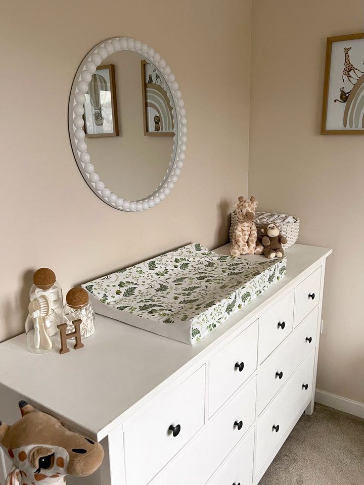 Mabel & Fox - Wedge Baby Changing Mat - Evergreen - Mabel & Fox