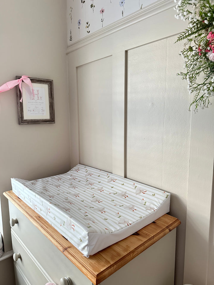 Mabel & Fox - Wedge Baby Changing Mat - Mr Goose - Mabel & Fox