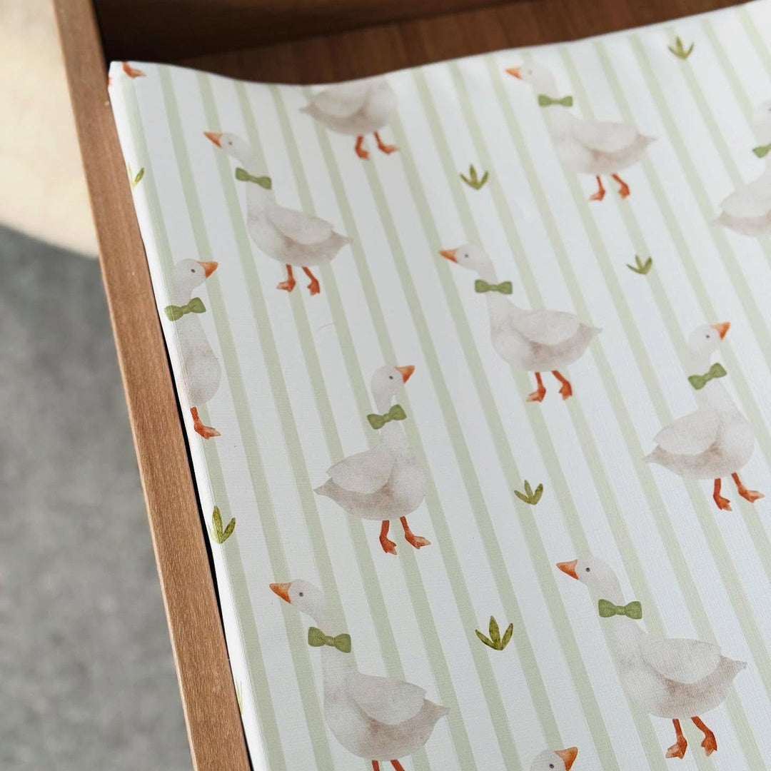 Mabel & Fox - Wedge Baby Changing Mat - Mr Goose - Mabel & Fox