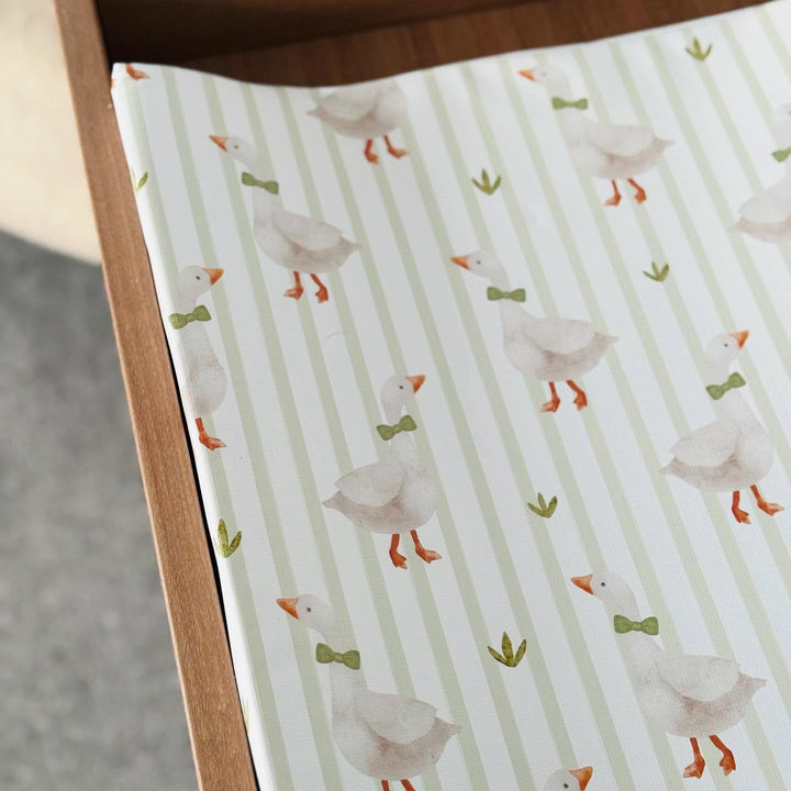 Mabel & Fox - Wedge Baby Changing Mat - Mr Goose - Mabel & Fox