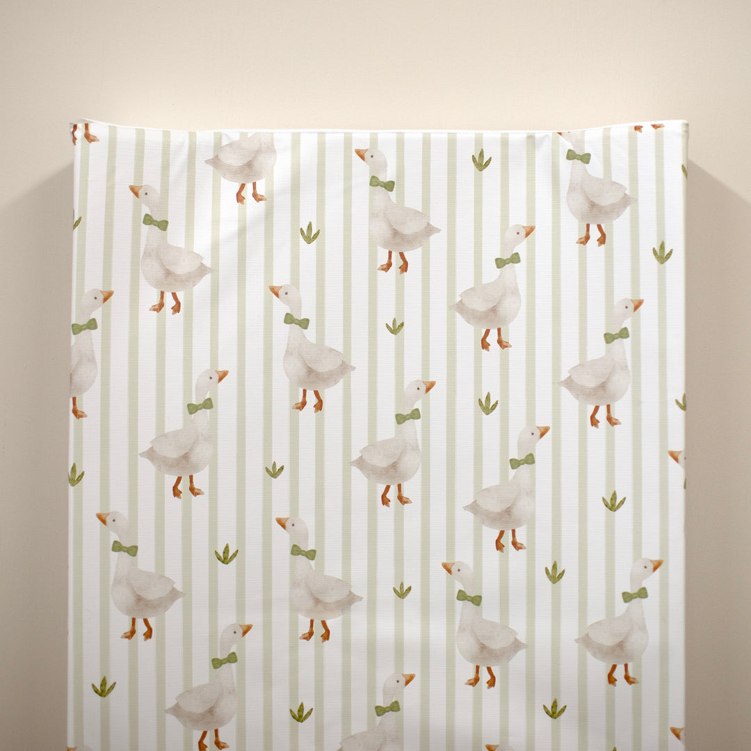 Mabel & Fox - Wedge Baby Changing Mat - Mr Goose - Mabel & Fox