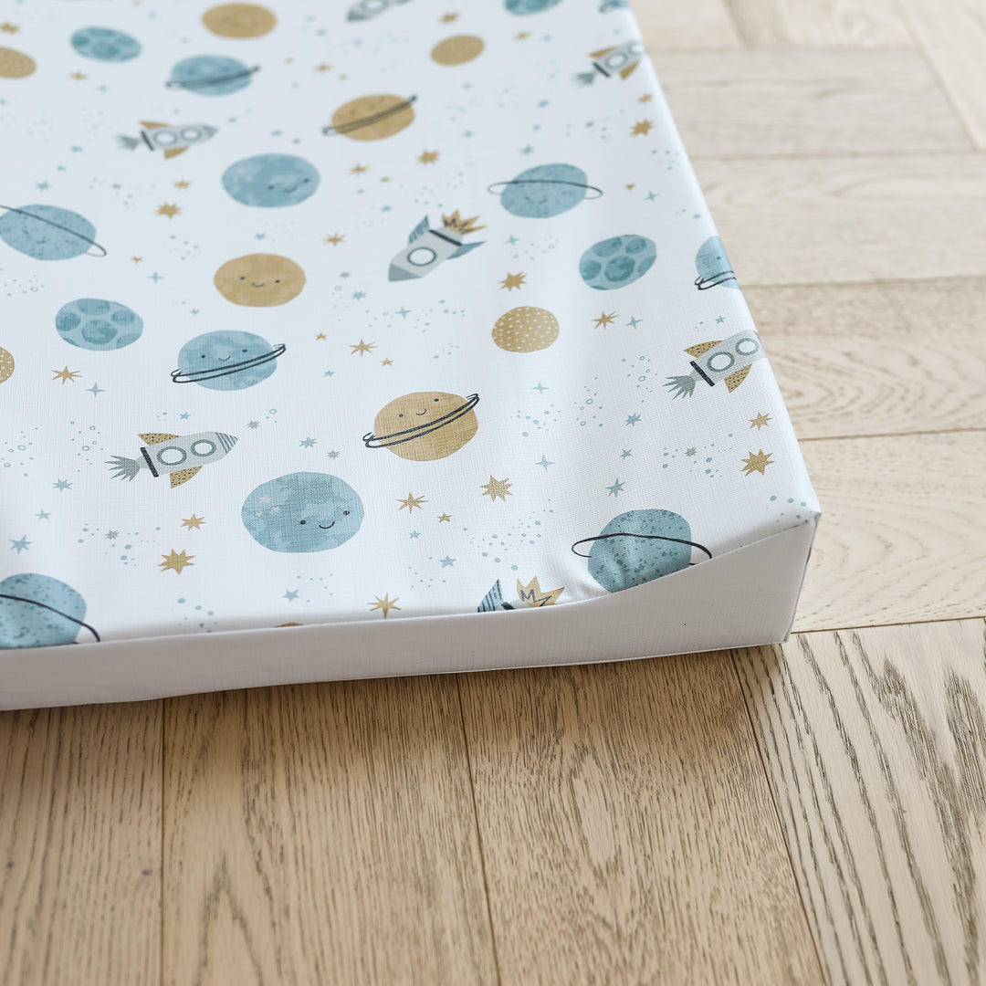 Mabel & Fox - Wedge Baby Changing Mat - Space Explorer - Mabel & Fox
