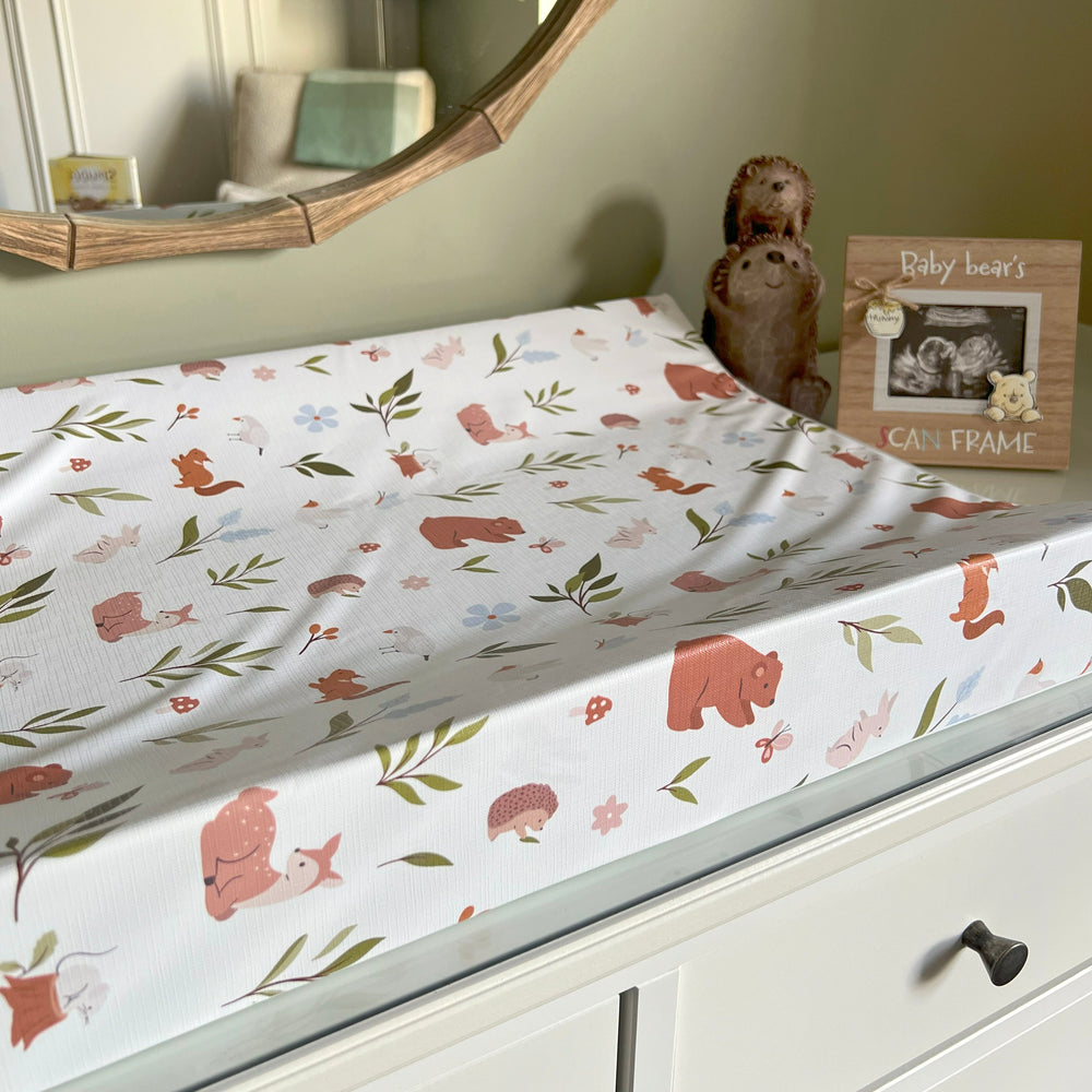 Mabel & Fox - Wedge Baby Changing Mat - Woodland Wonders - Mabel & Fox