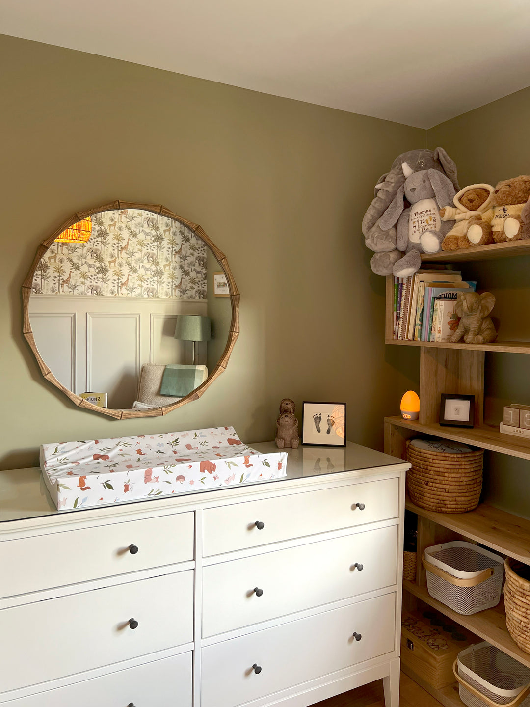 Mabel & Fox - Wedge Baby Changing Mat - Woodland Wonders - Mabel & Fox