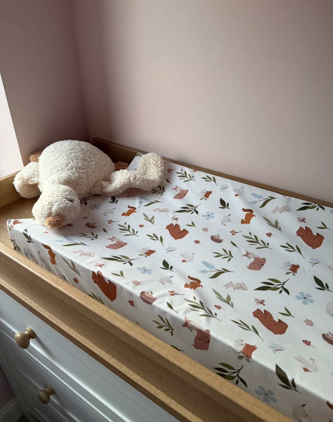 Mabel & Fox - Wedge Baby Changing Mat - Woodland Wonders - Mabel & Fox