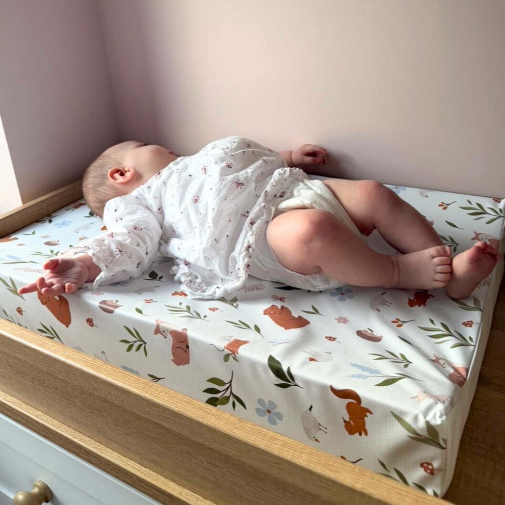 Mabel & Fox - Wedge Baby Changing Mat - Woodland Wonders - Mabel & Fox