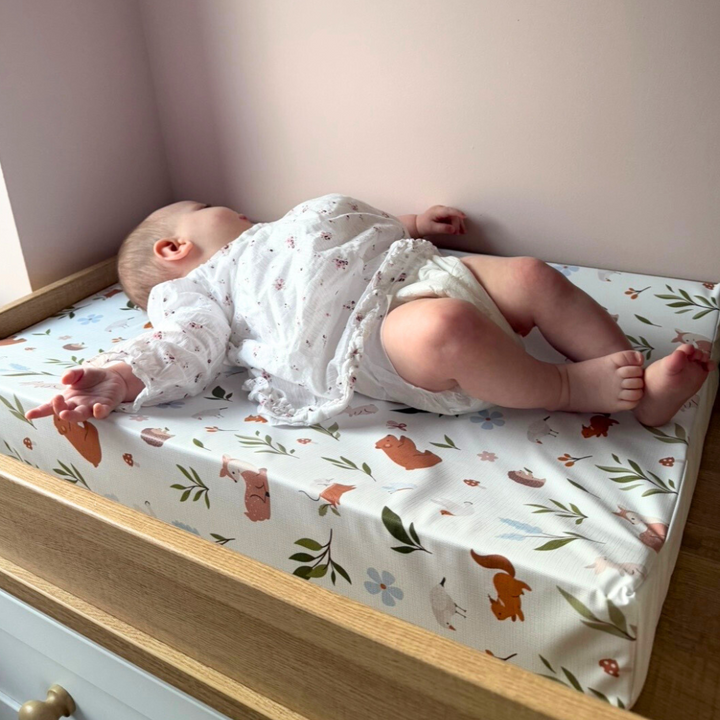 Mabel & Fox - Wedge Baby Changing Mat - Woodland Wonders - Mabel & Fox