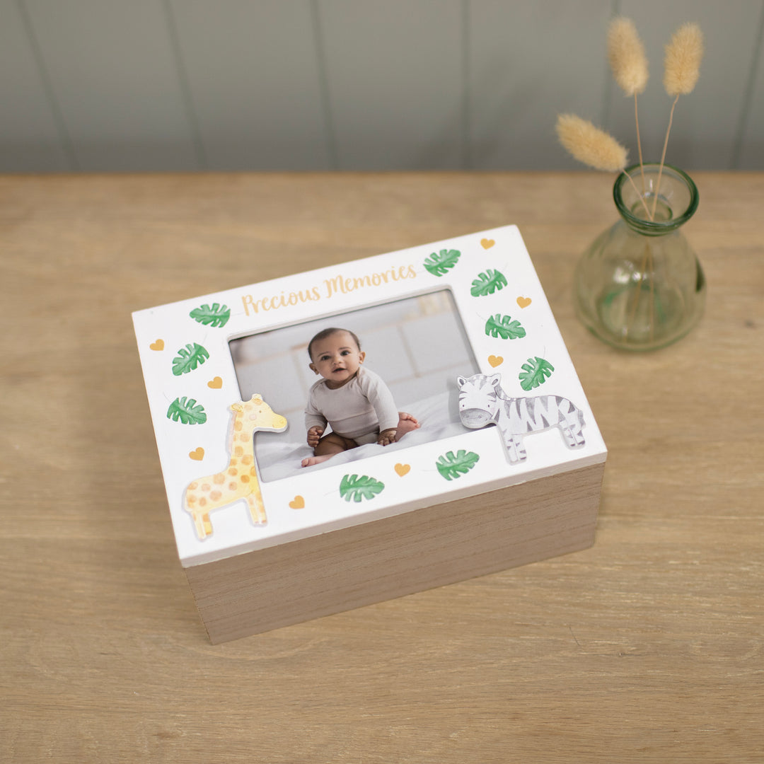 Mabel & Fox - Wooden Keepsake Box - Safari - Mabel & Fox