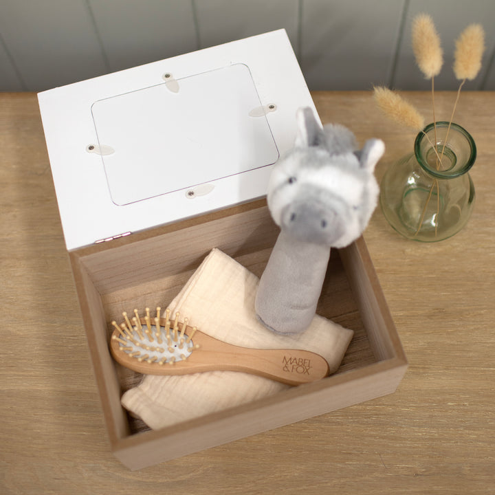 Mabel & Fox - Wooden Keepsake Box - Safari - Mabel & Fox