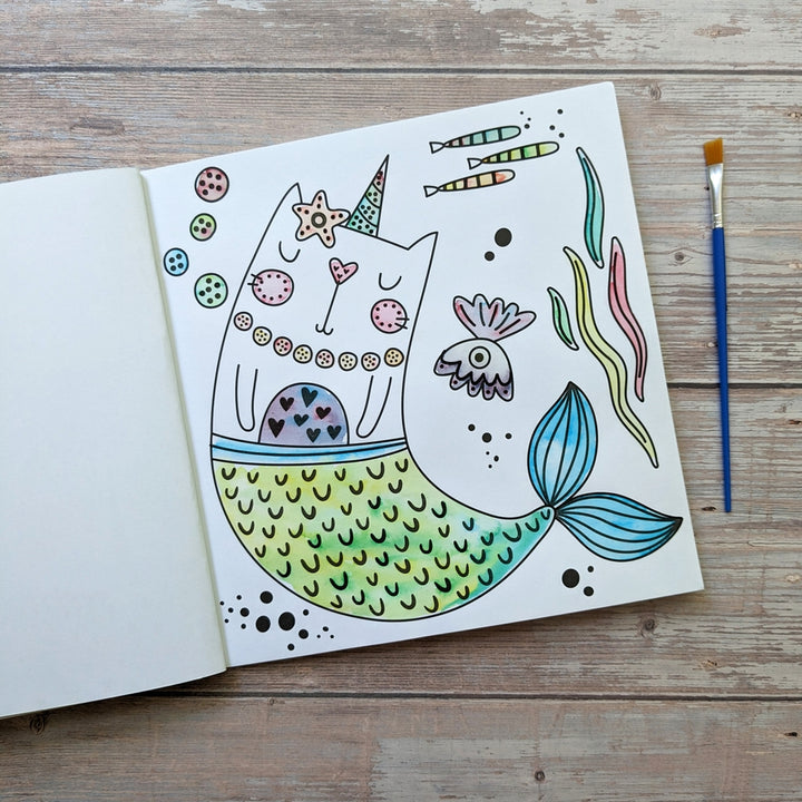 Magic Painting Activity Book – Caticorn - Mabel & Fox