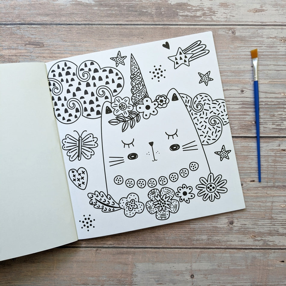Magic Painting Activity Book – Caticorn - Mabel & Fox