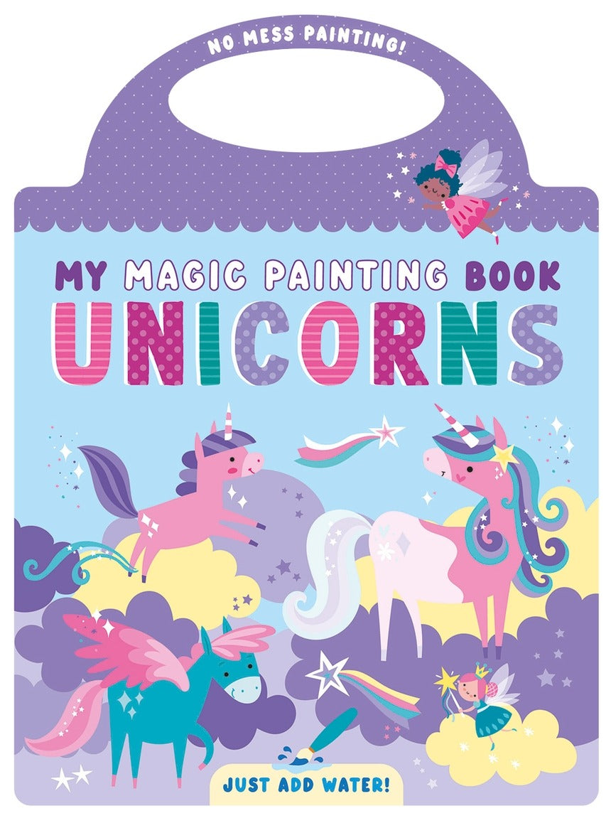 Magic Painting Board Book - Unicorns - Mabel & Fox