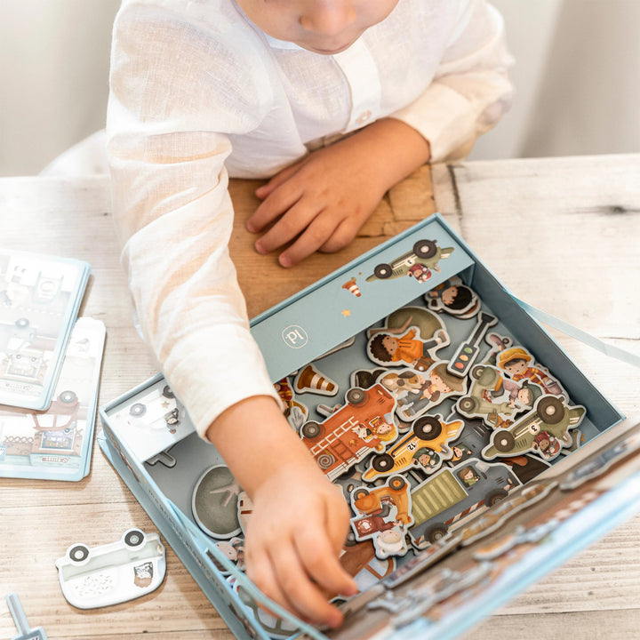 Little Dutch – Magnetic Playboard – Jim’s Vehicles