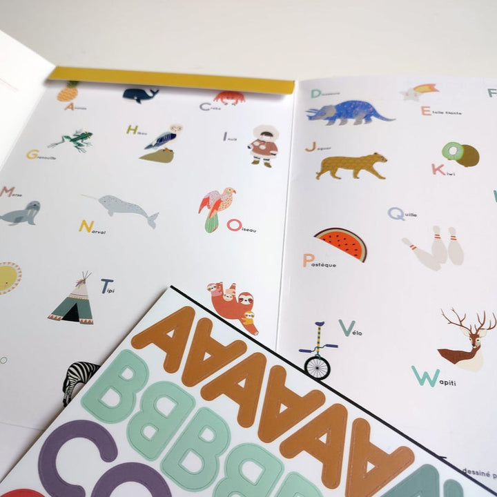 Ma Cabane À Rêves - Magnetic Alaphabet -  Small Capital Letters