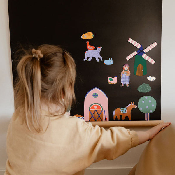 Ma Cabane À Rêves – Magnetic Game – Farm - Mabel & Fox