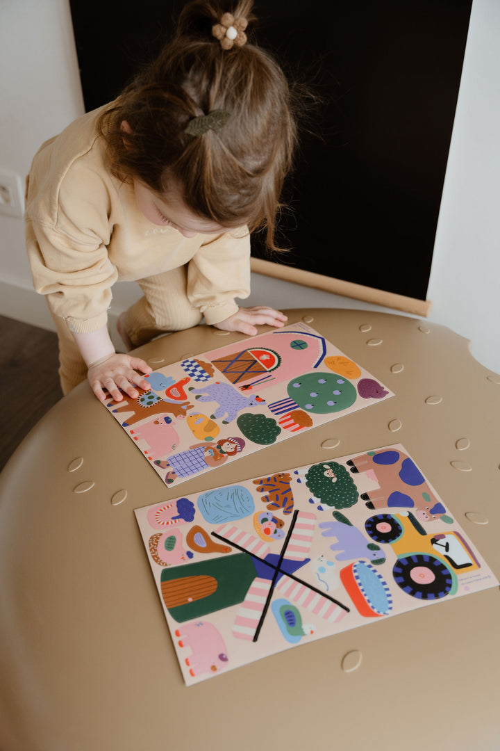 Ma Cabane À Rêves – Magnetic Game – Farm - Mabel & Fox