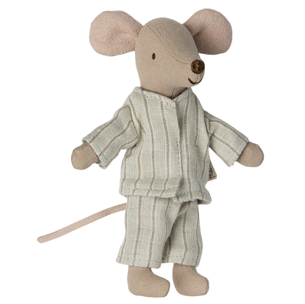 Maileg – Big Brother Mouse in Matchbox - Off White - Mabel & Fox