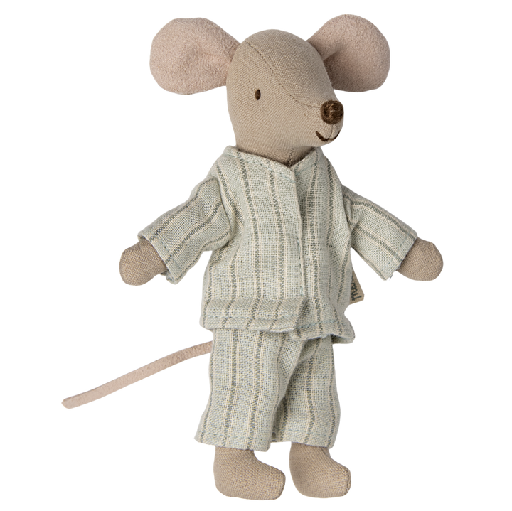 Maileg – Big Brother Mouse in Matchbox - Off White - Mabel & Fox