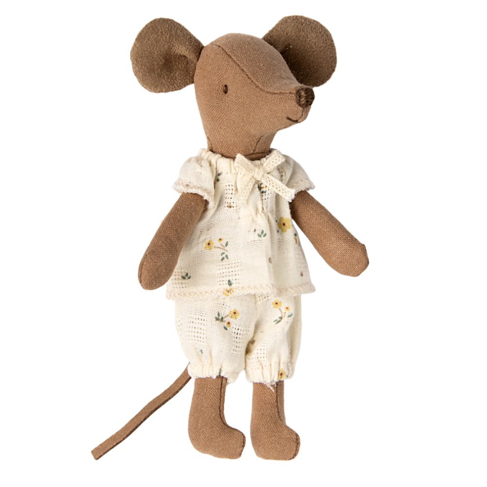 Maileg – Big Sister Mouse in Matchbox - White - Mabel & Fox