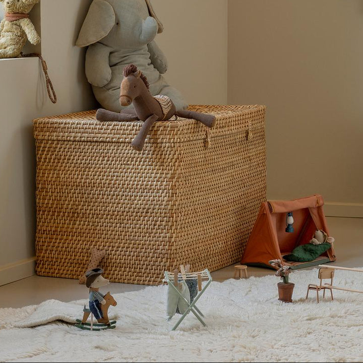 Maileg – Cowboy Mouse on Rocking Horse - Mabel & Fox