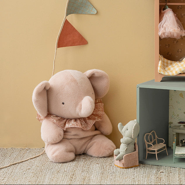 Maileg – Elephant Plush - Mabel & Fox