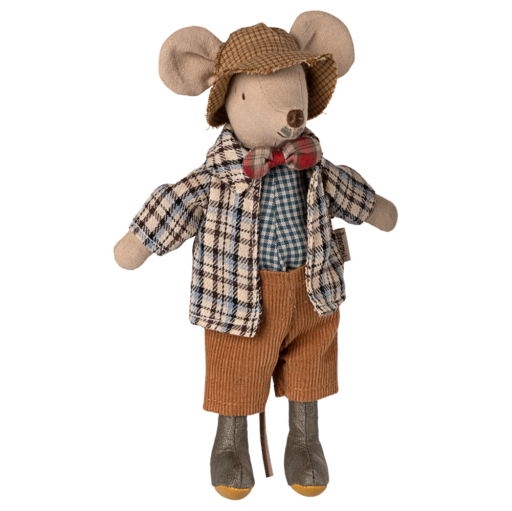 Maileg - Granddad Mouse - Mabel & Fox