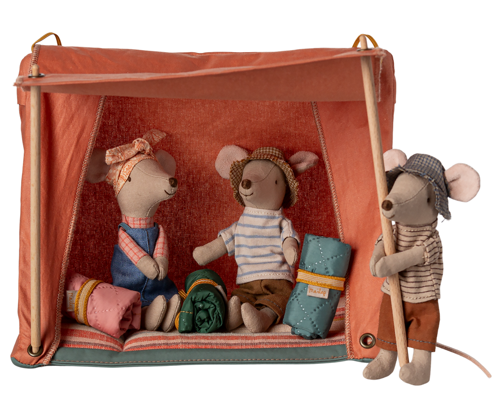 Maileg – Happy Camper Tent - Mabel & Fox