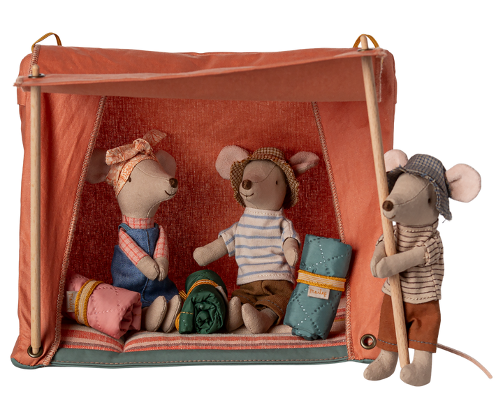 Maileg – Happy Camper Tent - Mabel & Fox