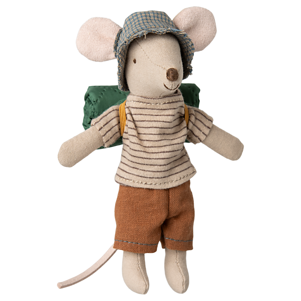 Maileg – Hiker Mouse - Big Brother - Mabel & Fox