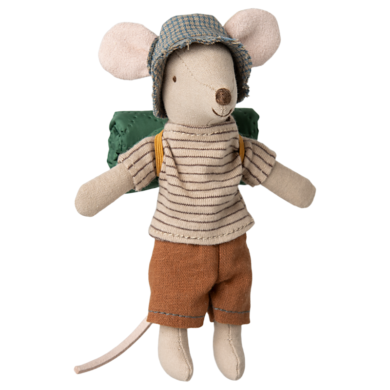 Maileg – Hiker Mouse - Big Brother - Mabel & Fox