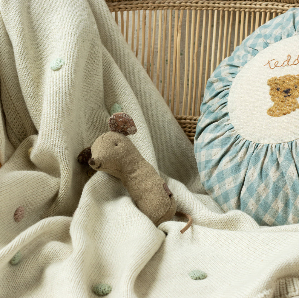 Maileg – Lullaby Friends - Mouse Rattle - Mabel & Fox